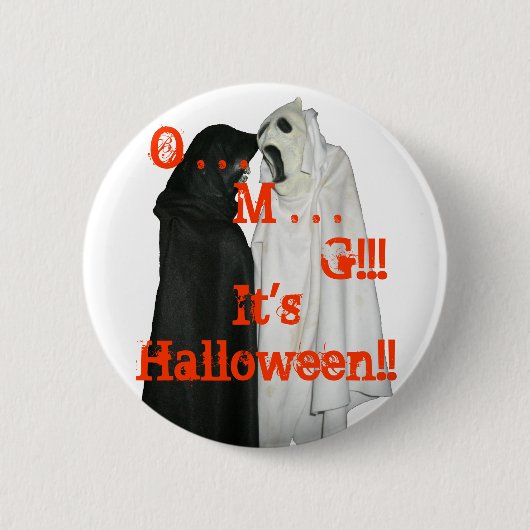 O. . . M. . . G! RONDE BUTTON 5,7 CM (Voorkant)