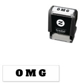 O M G Vet Zelfinktende Stempel (In situ)