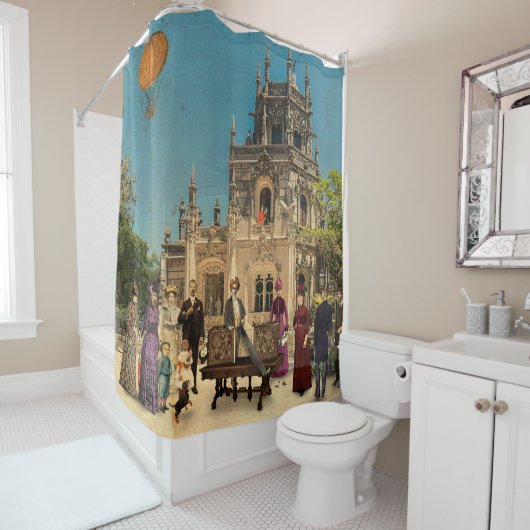 O Mago da Regaleira Douchegordijn (In situ)