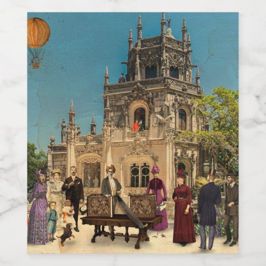 O Mago da Regaleira Wijn Etiket (Enkel label)