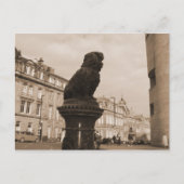 O Meester, waar is kunst gij? Briefkaart (Voorkant)