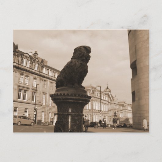 O Meester, waar is kunst gij? Briefkaart (Voorkant)