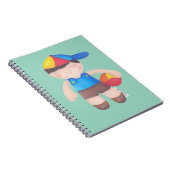 O Menino de Boné e a Bola Notitieboek (Rechterzijde)