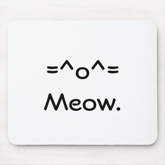 =^o^=Meow. Muismat (Voorkant)