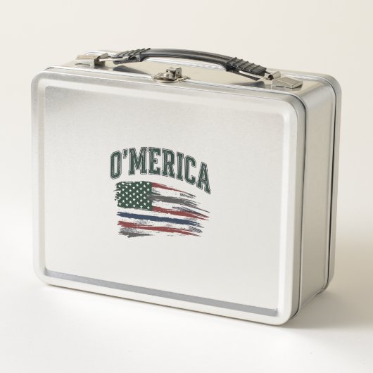 O’Merica Vintage Geschaafde Vlag Overhemd Ontwerp_ (Voorkant)