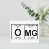 O-MG (omg) - Hoogtepunt Briefkaart (Staand voorkant)