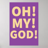 O mijn God 8! Poster (Voorkant)