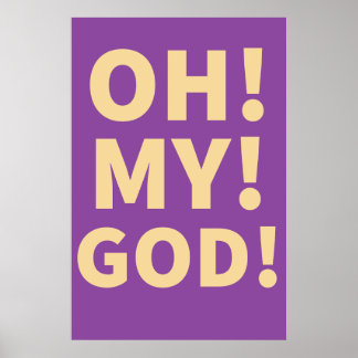 O mijn God 8! Poster