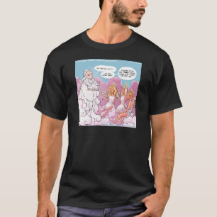 O mijn god (OMG) engelen tekst grappig T-shirt