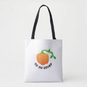 O mijn pompoen tote bag (Voorkant)
