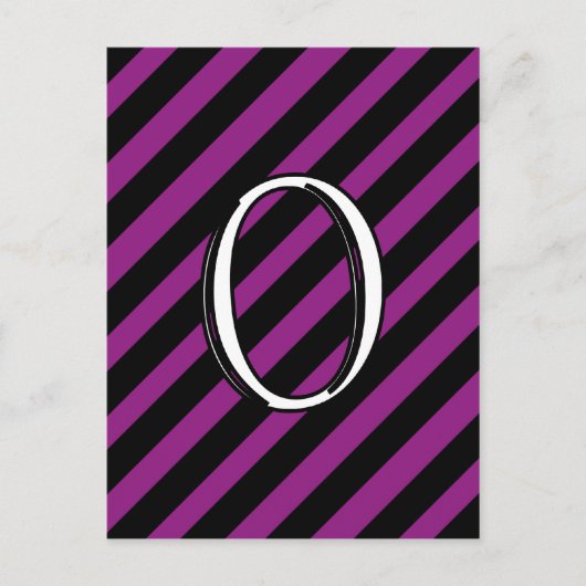 O Monogram Briefkaart (Voorkant)