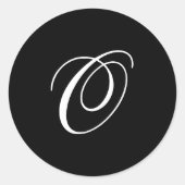 O Monogram Stickers (Voorkant)