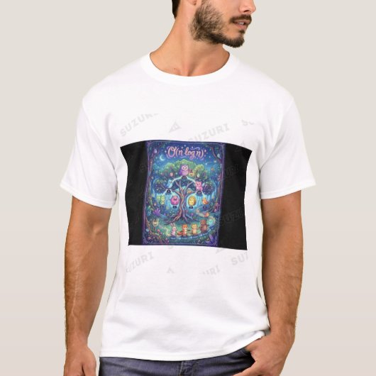 O(n log n) Binary Tree Algoritme T-shirt | CS Comp (Voorkant)