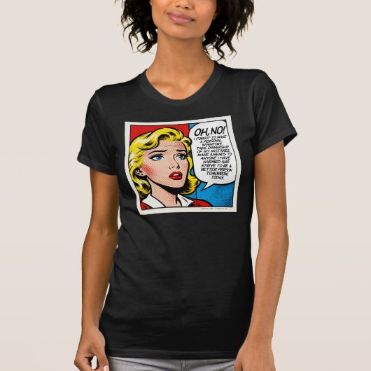 O nee, ik ben het vergeten - T-shirt (Voorkant)