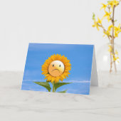 O nee, ik heb een bruine rand. kaart (Gele Bloem)