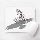 O nee! Rabbit Cartoon Muismat (Met muis)