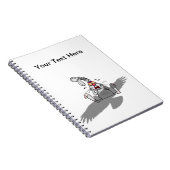 O nee! Rabbit Cartoon Notitieboek (Rechterzijde)