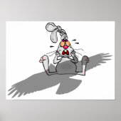 O nee! Rabbit Cartoon Poster (Voorkant)
