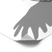 O nee! Rabbit Cartoon Poster (Hoek)