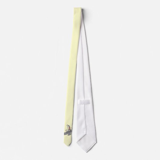 O nee! Rabbit Cartoon Stropdas (Achterkant)