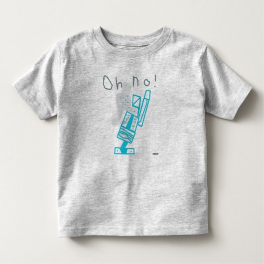 O nee! vacuümramp kinder shirts (Voorkant)