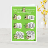 O neen! Je hebt mijn hond gedood! Kaart (Gele Bloem)