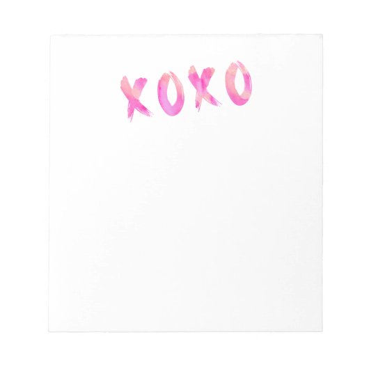 ✘ o ✘ notitieblok (Voorkant)