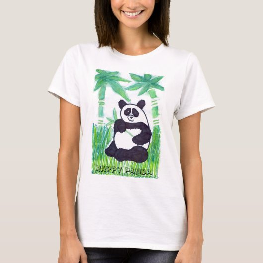 O.O. Happy Panda T-shirt (Voorkant)