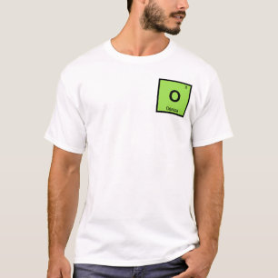 O - Odessa Texas Chemie Periodiek Systeem Symbool T-shirt