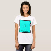 O - Odysseus Grappig Chemie Elementsymbool T-shirt (Voorkant volledig)