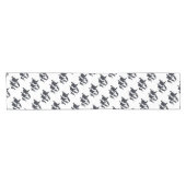 O.orca-fond transparent korte tafelloper (Horizontaal)