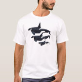 O.orca-fond transparent t-shirt (Voorkant)