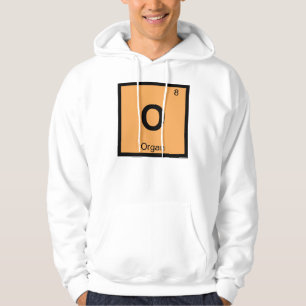 O - Orgel Muziekinstrument Chemie Periodiek Systee Hoodie