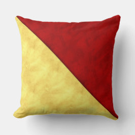 O Oscar Waterverf Nautical Signal Maritime Vlag Kussen