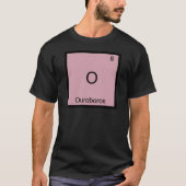 O - Ouroboros Funny Chemistry Element Symbol T-shi T-shirt (Voorkant)