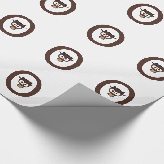 O - Owl Cadeaupapier (Hoek)