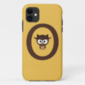 O - Owl Case-Mate iPhone Case (Achterkant)