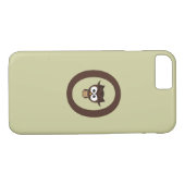 O - Owl Case-Mate iPhone Case (Achterkant (Horizontaal))