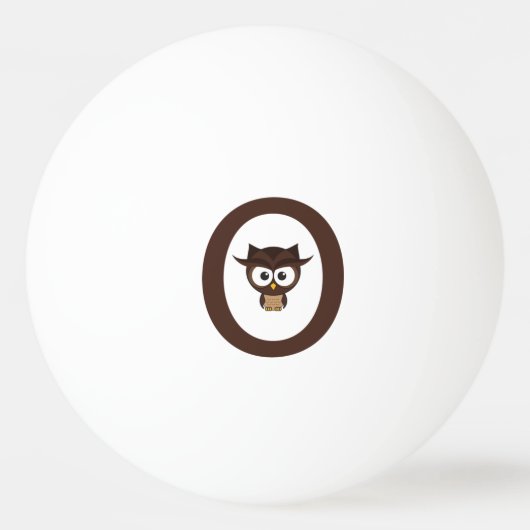 O - Owl Pingpongbal (Voorkant)