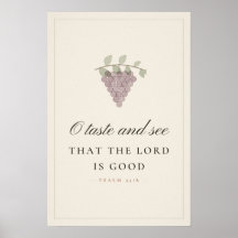 O Proef en Zie Psalm 34 8 Keuken Schriftuur Kunst