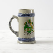 O Reilly Coat of Arms Stein - Family Crest Bierpul (Links)