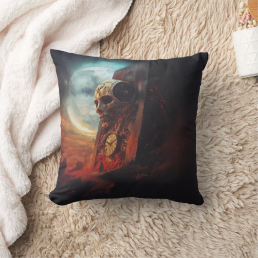 O Relogio e a Mortalha Kussen (Deken)