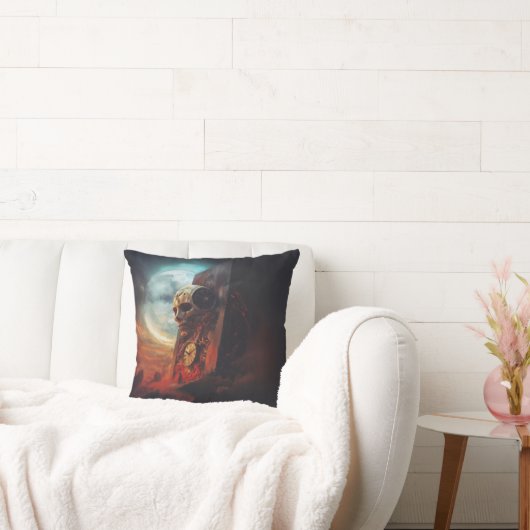 O Relogio e a Mortalha Kussen (Bank)