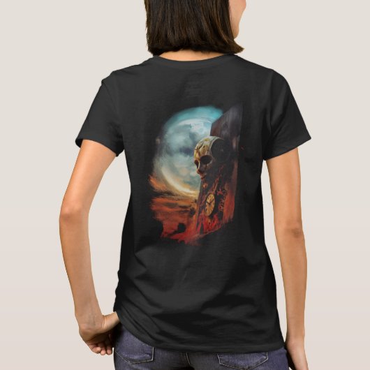 O Relogio e a Mortalha Modelo II T-shirt (Achterkant)