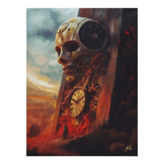 O Relógio e a Mortalha Perfect Poster (Voorkant)