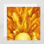 O Rijzende zon Feestdagenkaart (Voorkant / Achterkant)