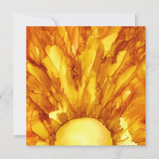 O Rijzende zon Feestdagenkaart (Voorkant)