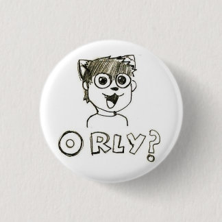 O RLY? Knoop Ronde Button 3,2 Cm