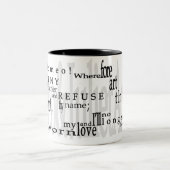 "O Romeo, Romeo!" Mok Shakespeare Quote (Center)