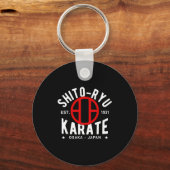 O Ryu Karate Do Martial Arts Japan Tokyo Sleutelhanger (Voorkant)